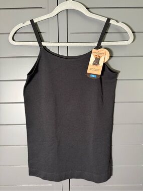 Shapermint Black Seamless Slimming Cami NWT